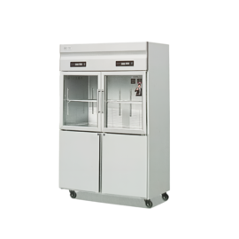Top refrigeration and bottom freezer dual-temperature four-door refrigerator